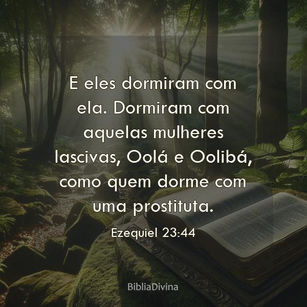 Ezequiel 23:44