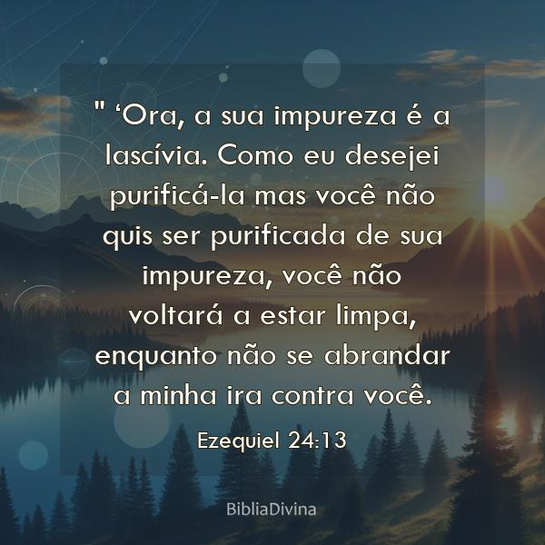 Ezequiel 24:13