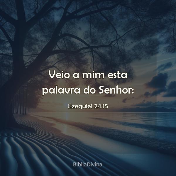 Ezequiel 24:15