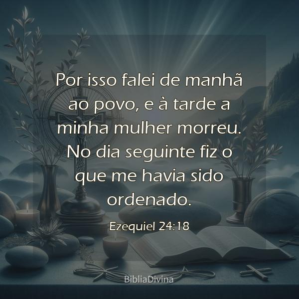 Ezequiel 24:18