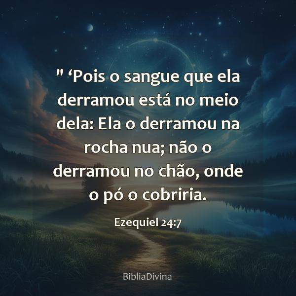 Ezequiel 24:7