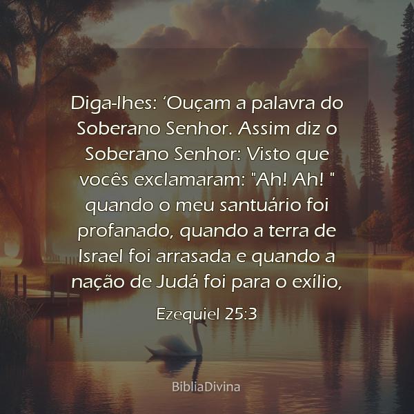 Ezequiel 25:3