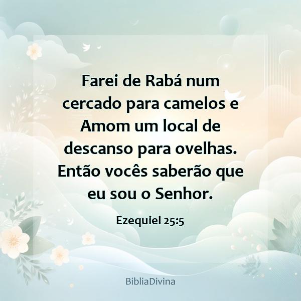 Ezequiel 25:5