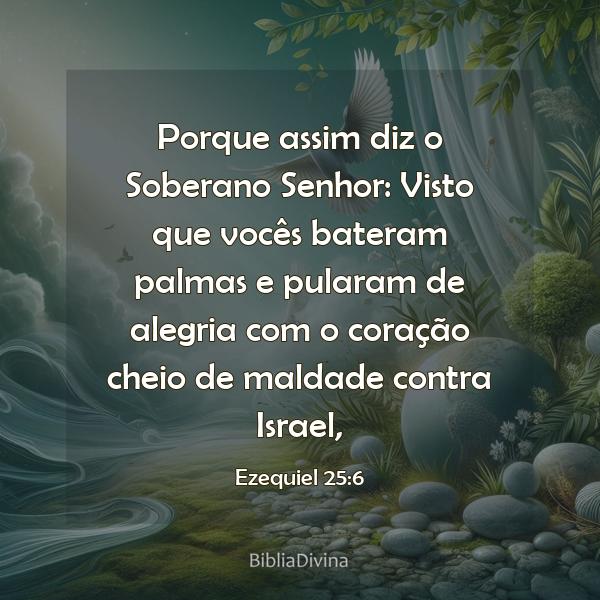 Ezequiel 25:6