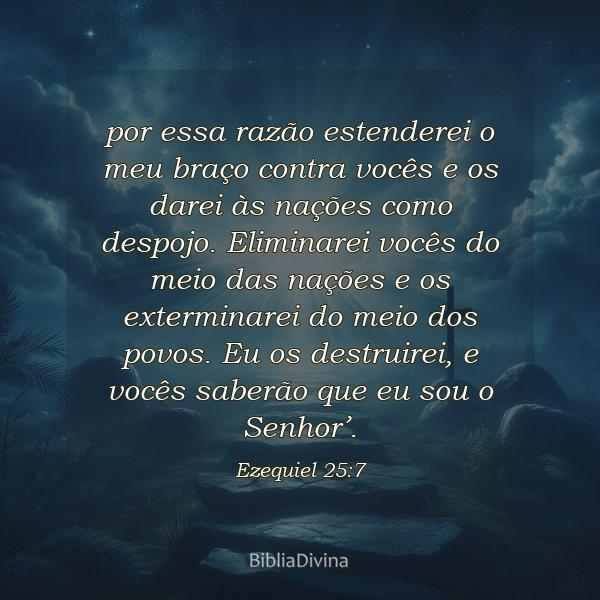 Ezequiel 25:7