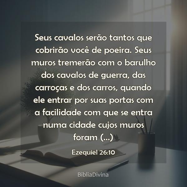 Ezequiel 26:10