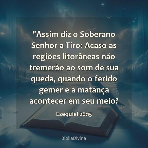 Ezequiel 26:15