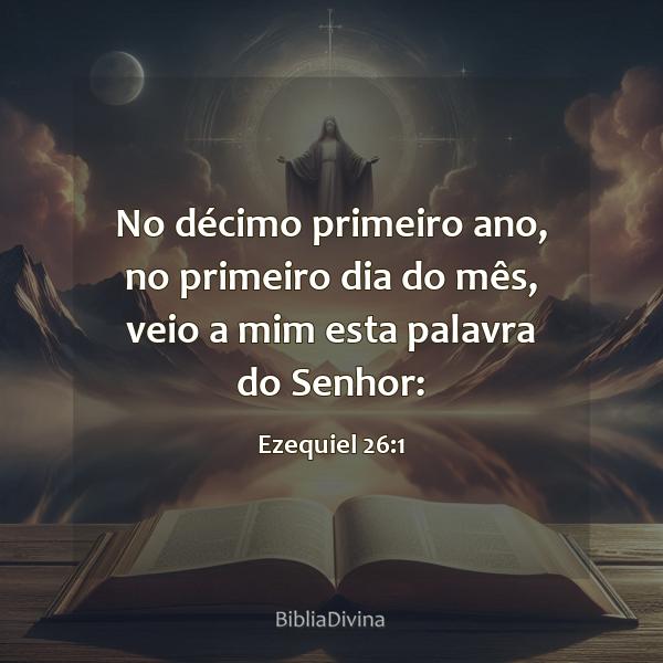 Ezequiel 26:1