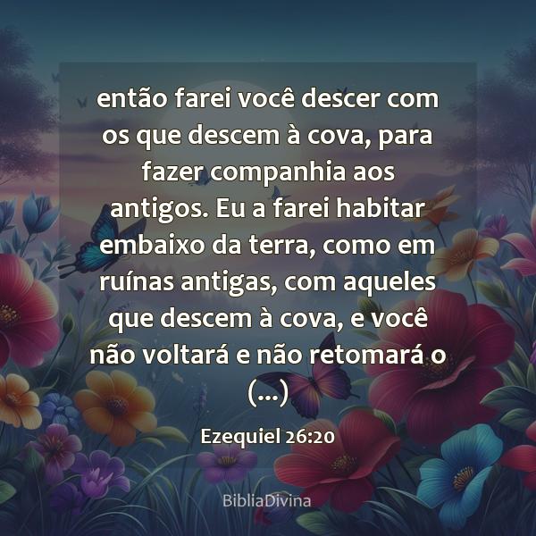 Ezequiel 26:20