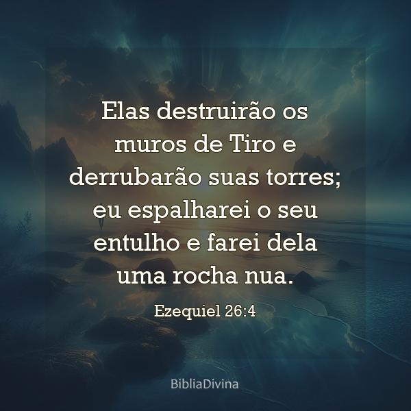 Ezequiel 26:4