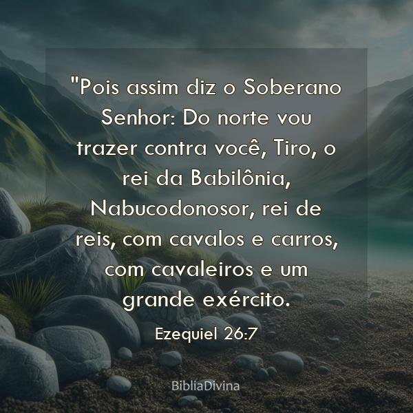 Ezequiel 26:7