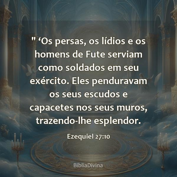 Ezequiel 27:10