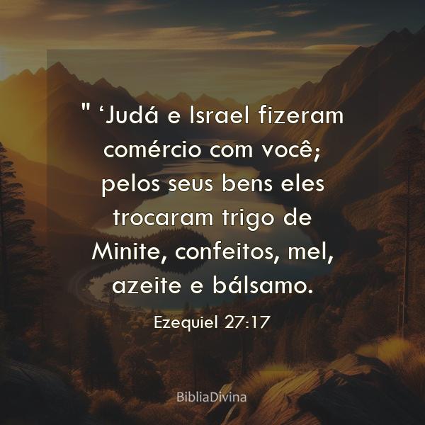 Ezequiel 27:17