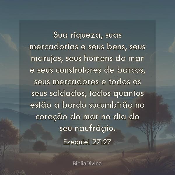 Ezequiel 27:27