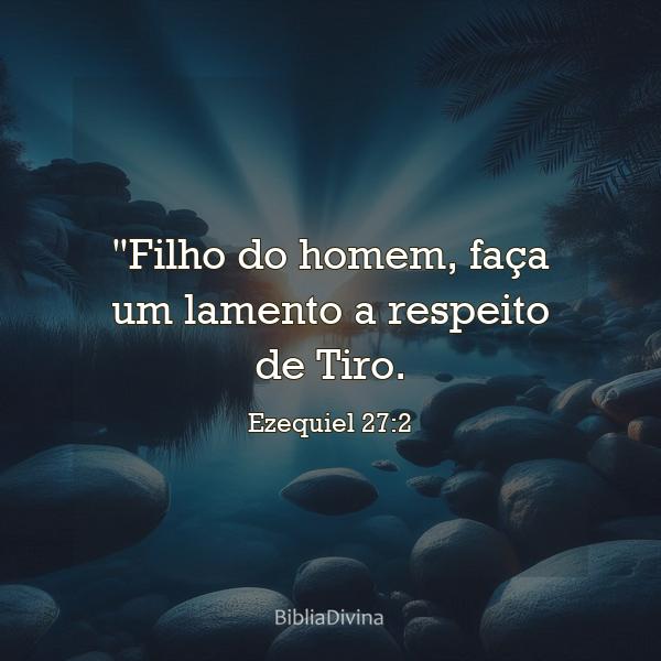 Ezequiel 27:2