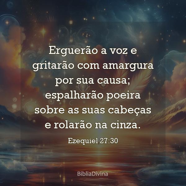 Ezequiel 27:30