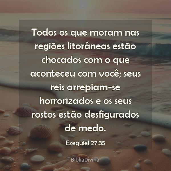 Ezequiel 27:35