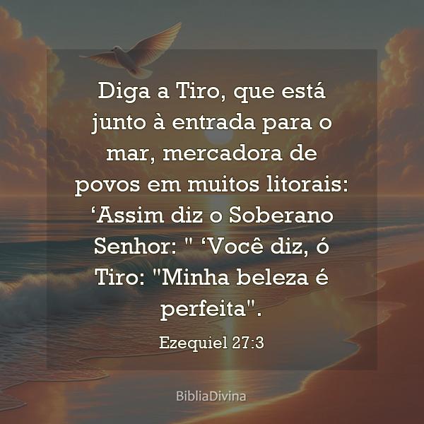 Ezequiel 27:3