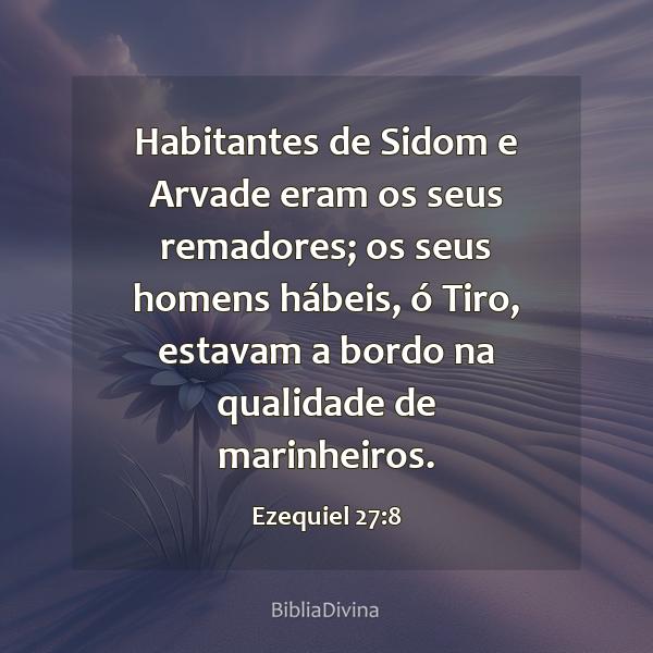 Ezequiel 27:8