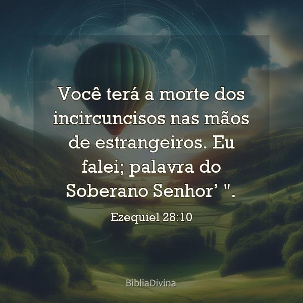 Ezequiel 28:10