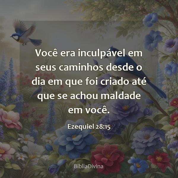 Ezequiel 28:15