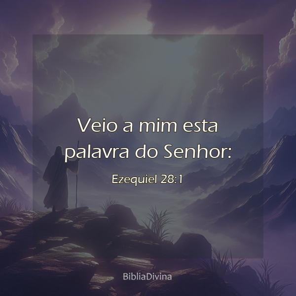 Ezequiel 28:1