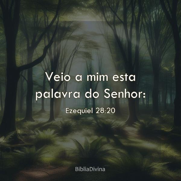 Ezequiel 28:20