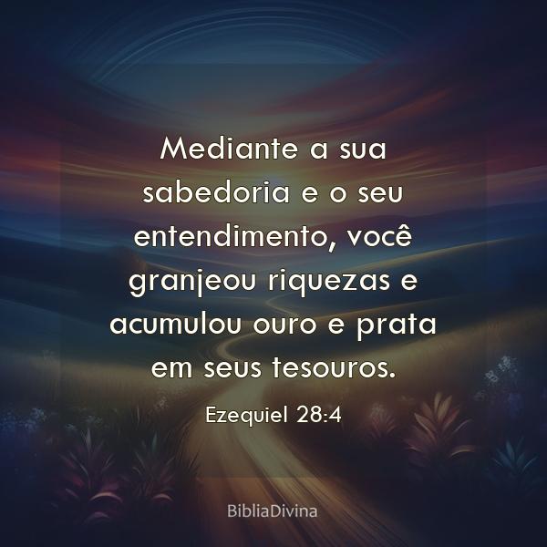 Ezequiel 28:4