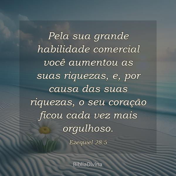 Ezequiel 28:5