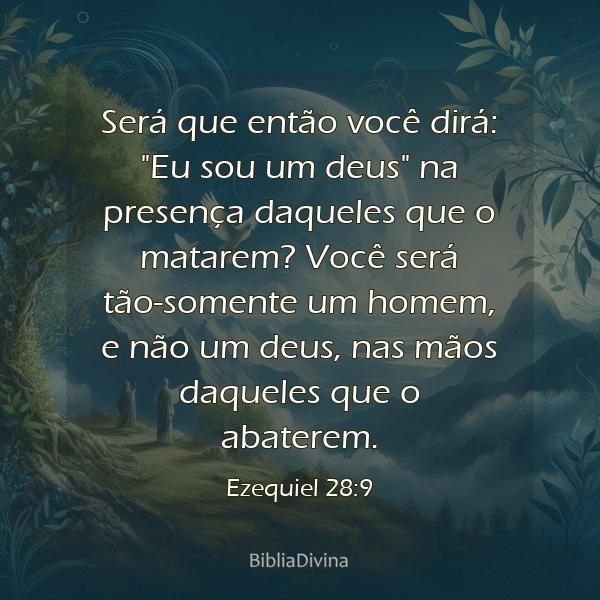 Ezequiel 28:9