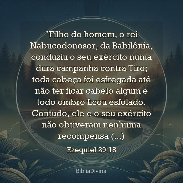 Ezequiel 29:18