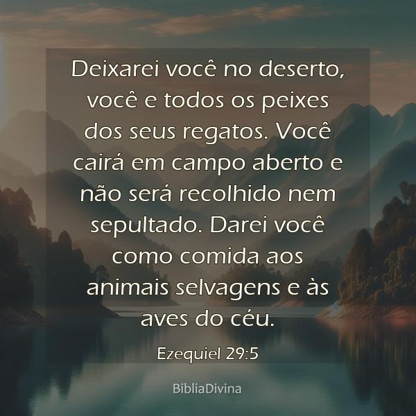 Ezequiel 29:5