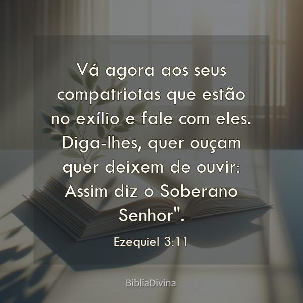 Ezequiel 3:11