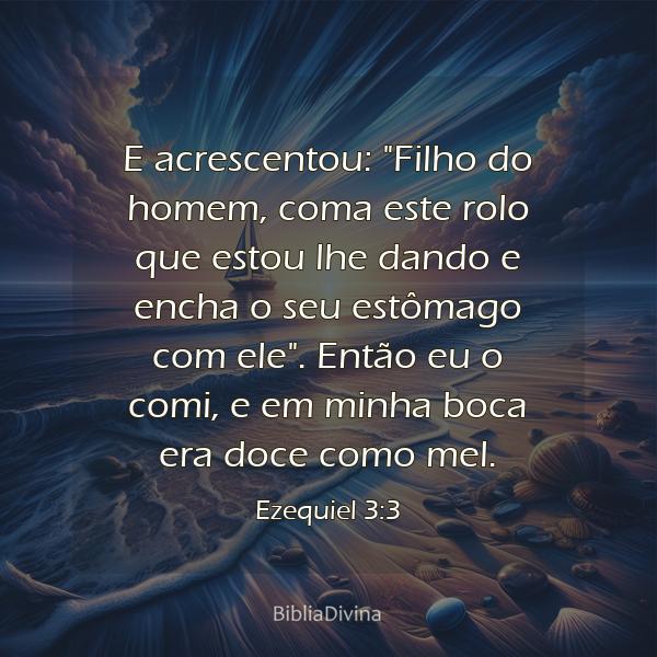 Ezequiel 3:3