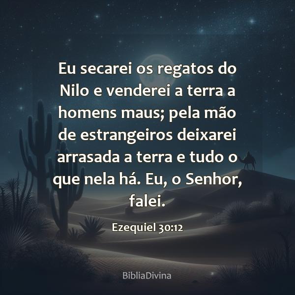 Ezequiel 30:12