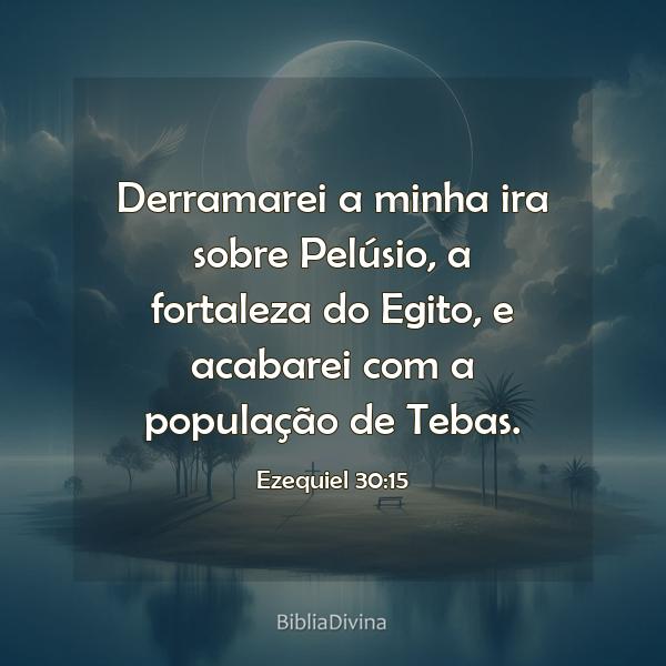 Ezequiel 30:15