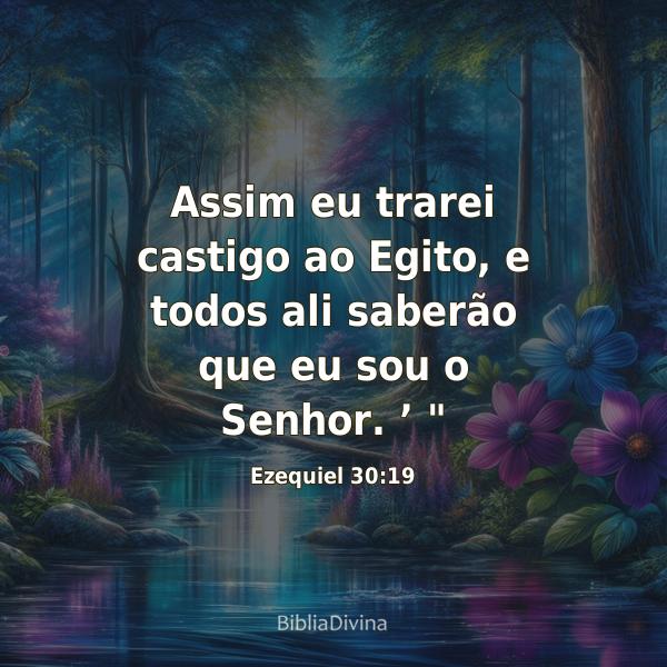 Ezequiel 30:19