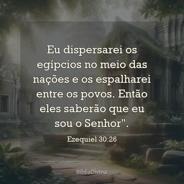 Ezequiel 30:26