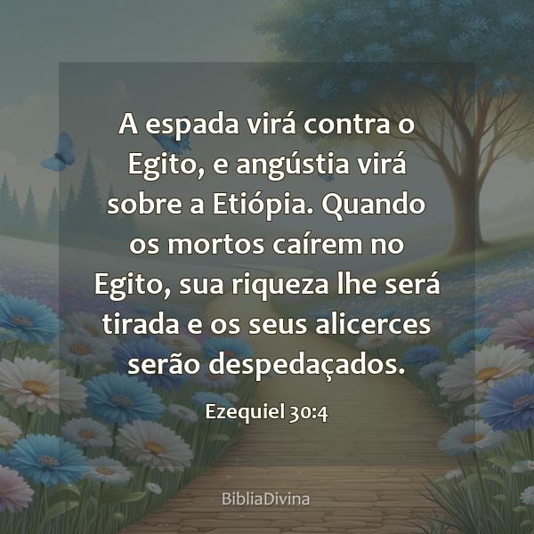 Ezequiel 30:4