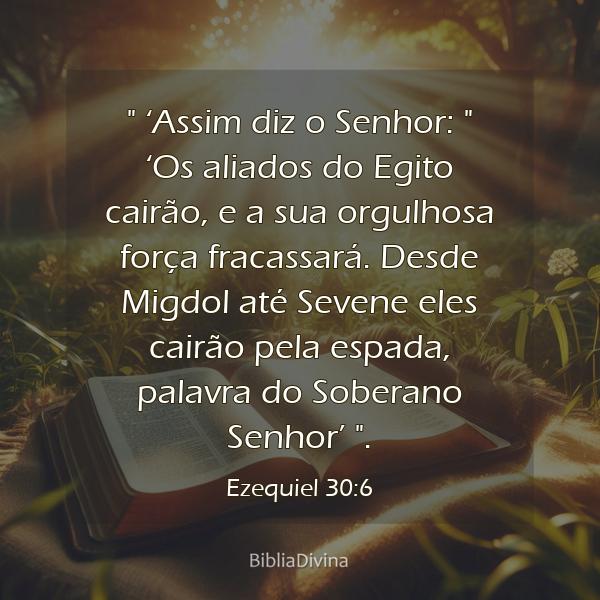 Ezequiel 30:6