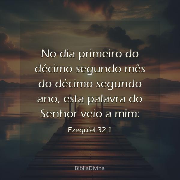 Ezequiel 32:1