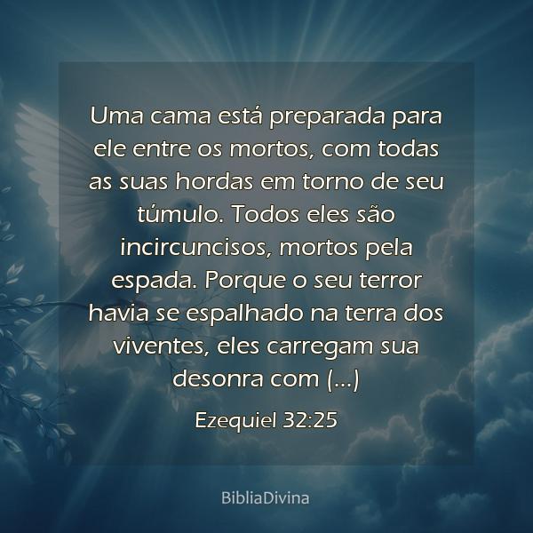 Ezequiel 32:25