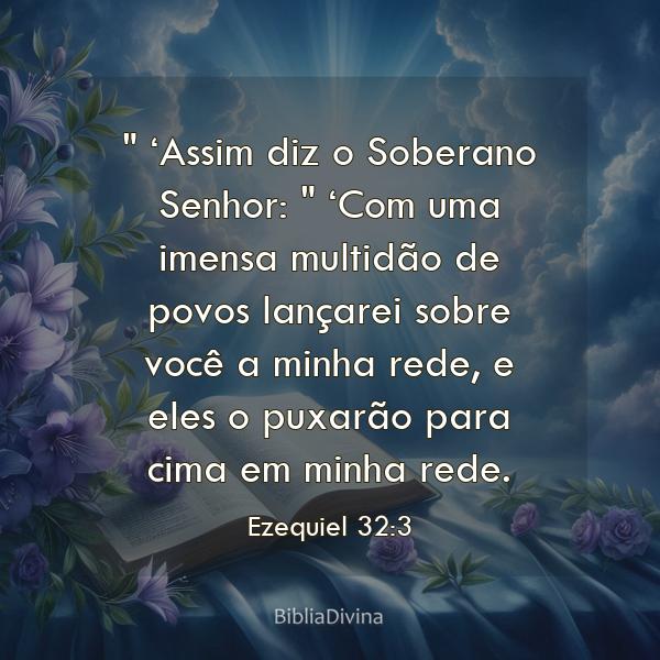 Ezequiel 32:3