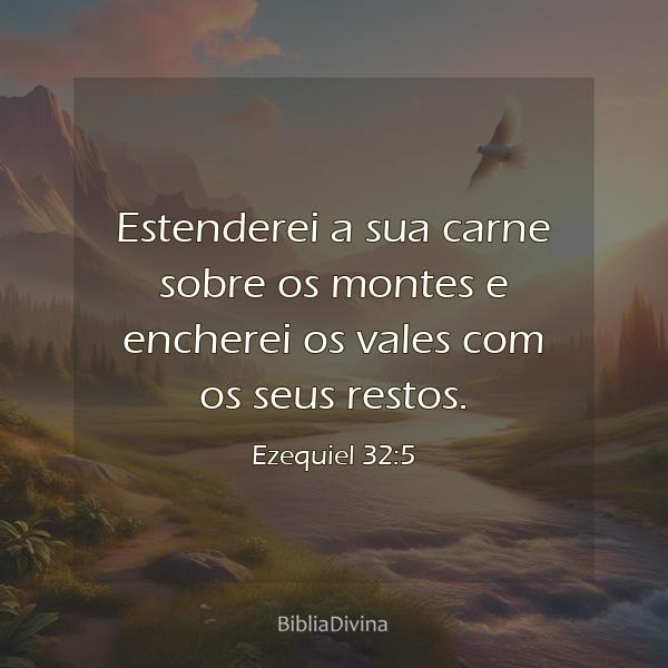 Ezequiel 32:5