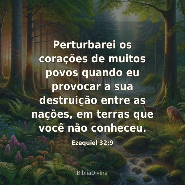 Ezequiel 32:9