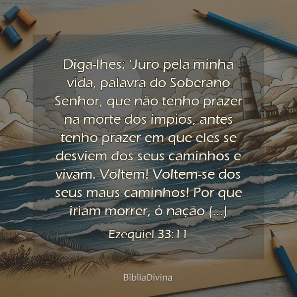 Ezequiel 33:11