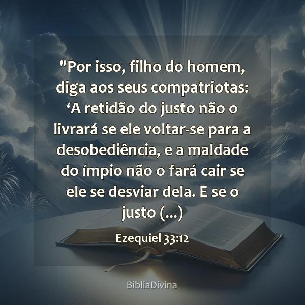 Ezequiel 33:12