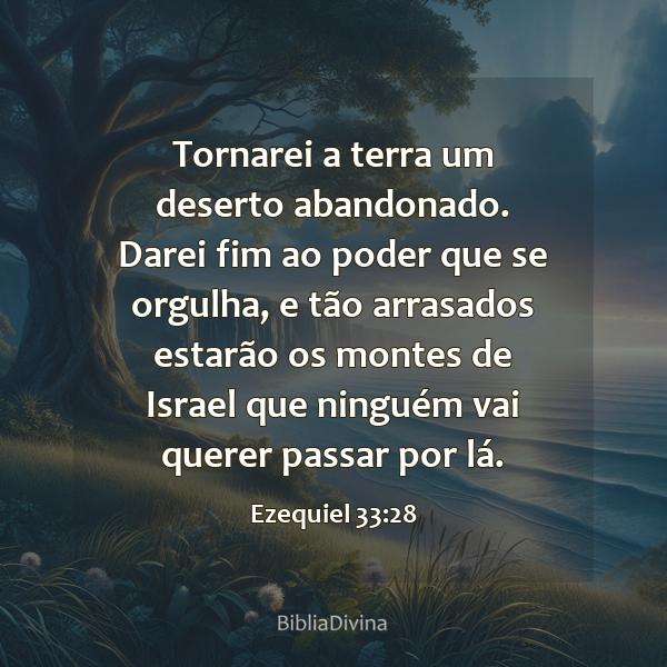 Ezequiel 33:28