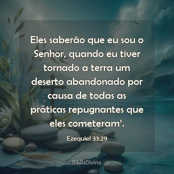 Ezequiel 33:29