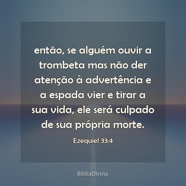 Ezequiel 33:4